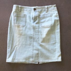 J. Jill denim skirt